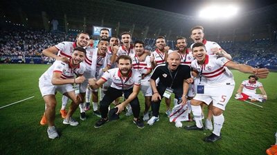 فيديو| شاهد احتفال لاعبي الزمالك بعد الفوز على بطل أنجولا