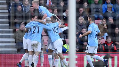 مانشستر سيتي بطل الريمونتادا بالدوري الإنجليزي