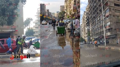 صور| حالة الطقس الآن ..عمال النظافة والشرطة رجال لا يعرفون البرد