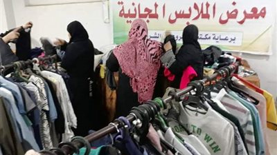 توزيع ألف قطعة ملابس على الفقراء بالشرقية