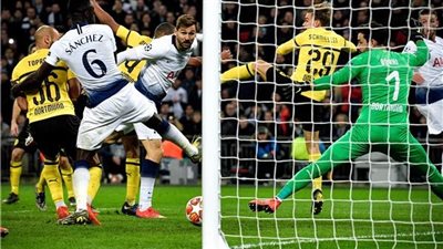 شوط أول سلبي بين بروسيا ضد توتنهام في دوري أبطال أوروبا