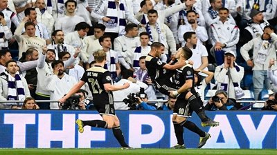 شاهد| نجم ليفربول يُدعم إهانة أياكس لريال مدريد بدوري الأبطال