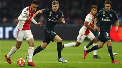 مشاهدة مباراة ريال مدريد ضد أياكس في دوري أبطال أوروبا