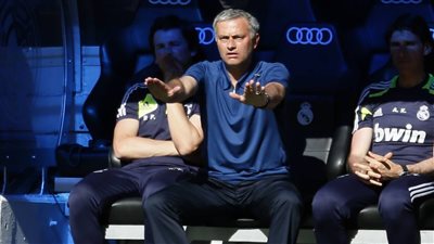 جوزيه مورينيو يعود إلي ريال مدريد
