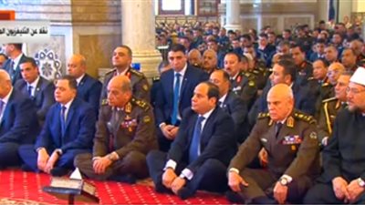 بث مباشر| الرئيس السيسي في خطبة الجمعة من مسجد المشير طنطاوي