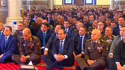 الأزهري لـ الرئيس السيسي في صلاة الجمعة 1 رجب: اضرب من حديد 
