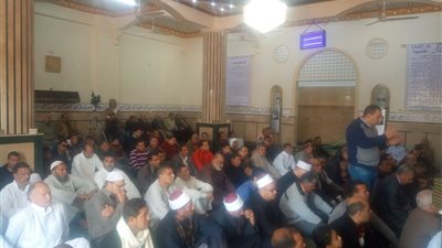 صور| رفع آذان صلاة الجمعة اليوم 1 رجب بمسجد أحباب المصطفى بالبحيرة