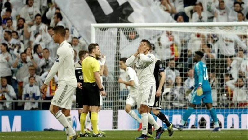 هزيمة ريال مدريد