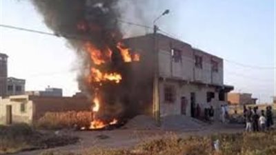 مصرع طفل 3 سنوات في حريق منزل بـ سوهاج
