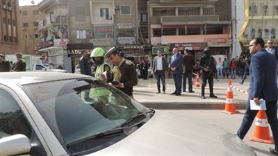 ضبط 3384 مخالفة مرورية بمحافظة الجيزة