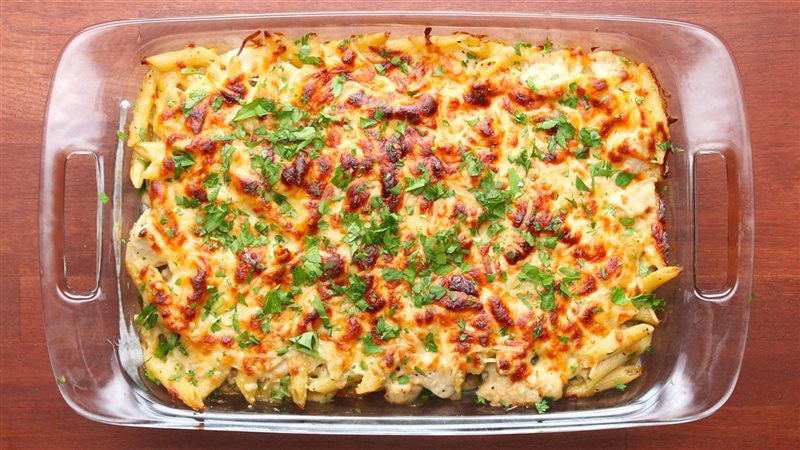 مكرونة ألفريدو بالجبنة
