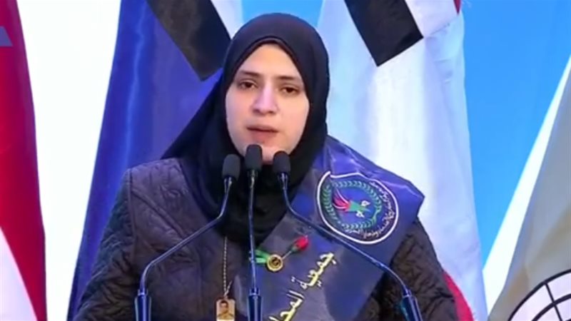 زوجة الشهيد مصطفى