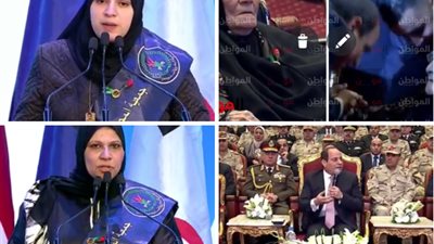 رسائل أمهات وزوجات الشهداء أمام السيسي