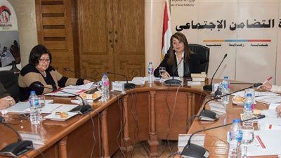 «غادة والي» تستعرض إنجازات الهلال الأحمر في شمال سيناء 