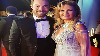 باسل الزارو يهنئ يسرا: عيد ميلاد سعيد يا سيدتي 