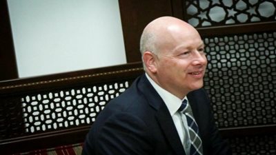 جيسون جرينبلات: مكافأة مالية لمن يبلغ عن العاروري والتميمي