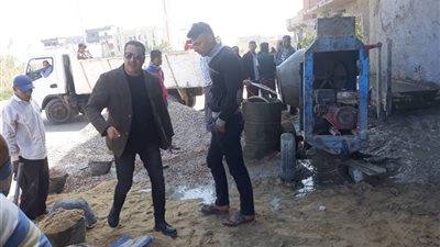 صور| حملات مكبرة للتصدي للبناء المخالف بأحياء المنتزه أول وثانٍ