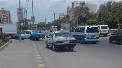 حركة المرور بشوارع بني سويف اليوم الخميس 14 مارس 2019 