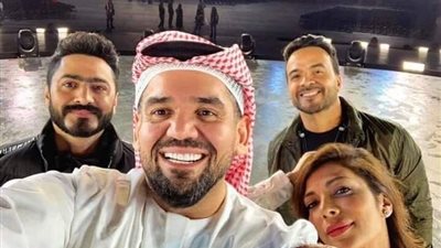 افتتاح أوليمبياد 2019 في أبو ظبي يجمع الجسمي مع تامر حسني