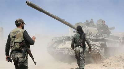 الجيش السوري يعثر على أسلحة لداعش أثناء عملية التمشيط 