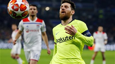شاهد| أهداف مباراة برشلونة وليون 2-0 بالشوط الأول 