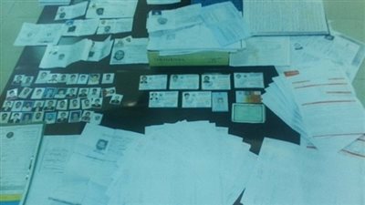 ضبط تشكيل عصابي تخصص في تزوير المستندات بالجيزة
