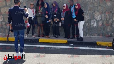 صور|امتزاج العرب والأفارقة تحت شمس ملتقى الشباب العربي والإفريقي