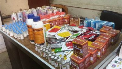 ضبط 376 عبوة دواء بيطري مخالف بـ محافظة الشرقية