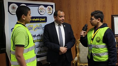 صور| بدء فعاليات مبادرة الإعلامي الصغير بجامعة بني سويف 