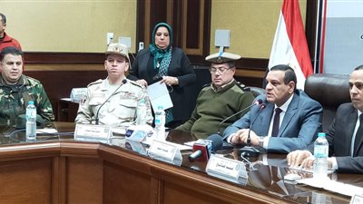 لجنة تجنيدية لتوقيع الكشف الطبي على ذوي الإحتياجات بـ جامعة دمنهور