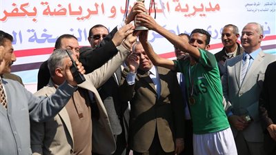 صور| محافظ كفرالشيخ يشهد نهائي تصفيات دوري مراكز الشباب 