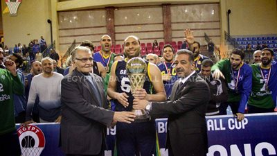 «سلة الجزيرة رجال» تفوز بكأس مصر لكرة السلة 2019 بهزيمة الأهلي 