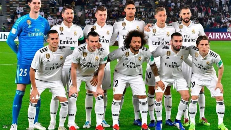 لاعبو ريال مدريد