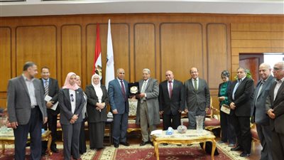 لجنة من الأعلى للجامعات تتفقد كلية الذكاء الاصطناعي بجامعة كفر الشيخ