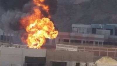 مصرع 10 عمال وإصابة آخرين إثر انفجار مصنع أسمدة بالسويس