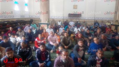 صور| بدء خطبة الجمعة بمسجد أحباب المصطفى بالبحيرة