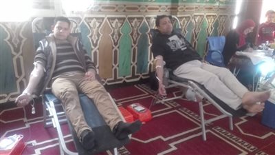 قرية المجد بالرحمانية تشهد مبادرة «قرية متبرعة نحو دم آمن»