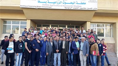 «محطة بحوث سخا» تستقبل وفد كلية الزراعة جامعة الأزهر بأسيوط