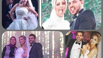صور| زواج محمد رشاد و مي حلمي سرا.. «غفلونا وطلعوا لسانهم»