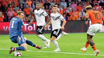 مشاهدة مباراة هولندا وألمانيا اليوم بتصفيات اليورو