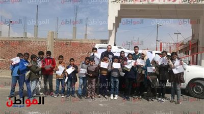 صور| الأهالي تشارك في حملة «كل نقطة بتفرق» ببني سويف وسيناء
