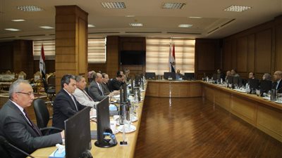 مجلس جامعة كفر الشيخ يناقش تحويل المناهج الدراسية الورقية إلى الكترونية 