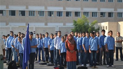 الصرف الصحي ينظم حملة توعوية للطلاب بـ قَسَم الحفاظ على المياه