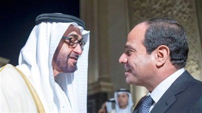 السيسي وولي عهد أبو ظبي في جولة تفقدية بمدينة العلمين الجديدة
