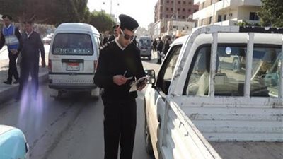 رصد 5013 مخالفة متنوعة ضمن حملة مرورية بالجيزة