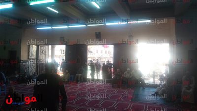 صور| ننقل شعائر صلاة الجمعة اليوم من مسجد الاتوبيس بالبحيرة
