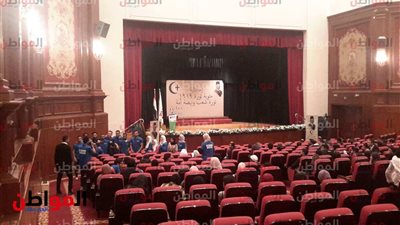 صور| استعدادات احتفالية مئوية ثورة 1919 في الجامعة البريطانية