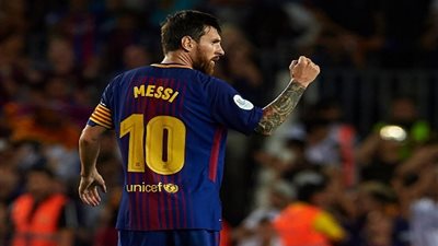 ميسي يسجل الأول لبرشلونة ضد إسبانيول