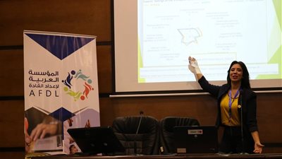«غادة علي» تقدم أولى ورش عمل المنتدى العربي الإفريقي للتدريب