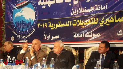 «مستقبل وطن» ينظم مؤتمرًا عن التعديلات الدستورية 2019 بالسنبلاوين